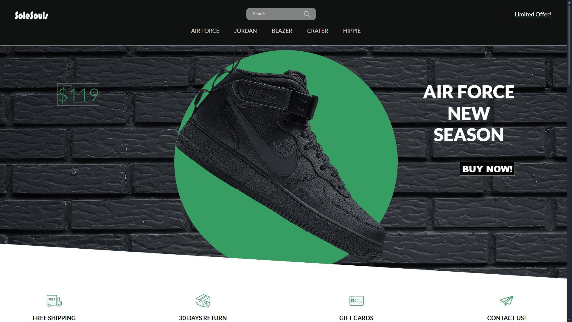 SoleSouls - Shoe Selling Web App